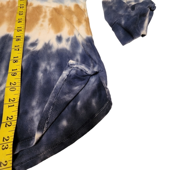 Madewell Delancy Dip Tie-Dye Long Sleeve Shirt Size M - Picture 10 of 11